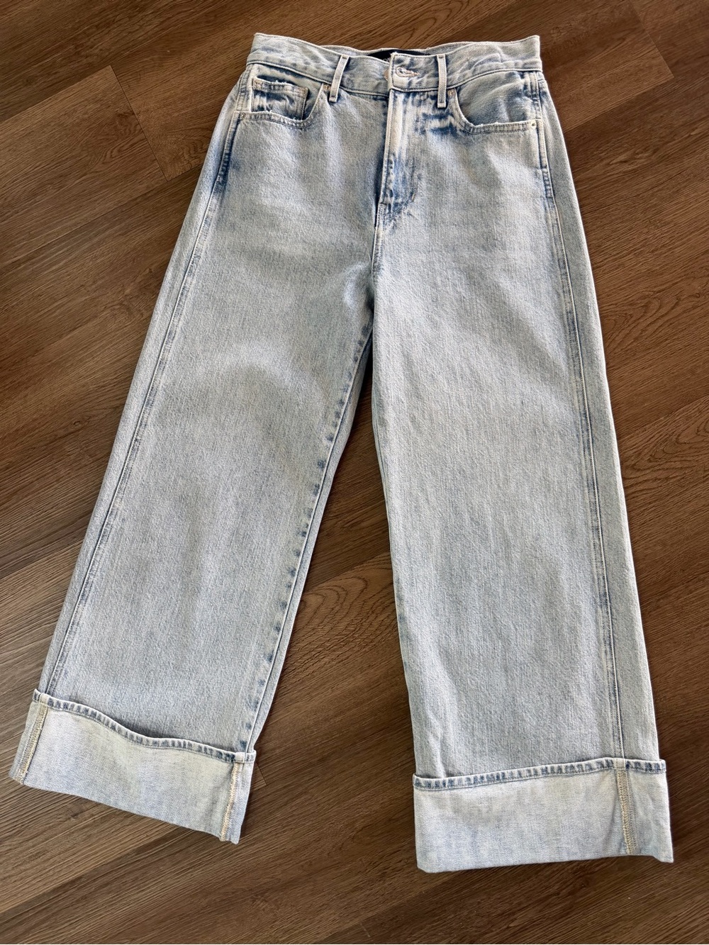 Veronica Beard Taylor Wide Leg Crop Jeans Sz 27
